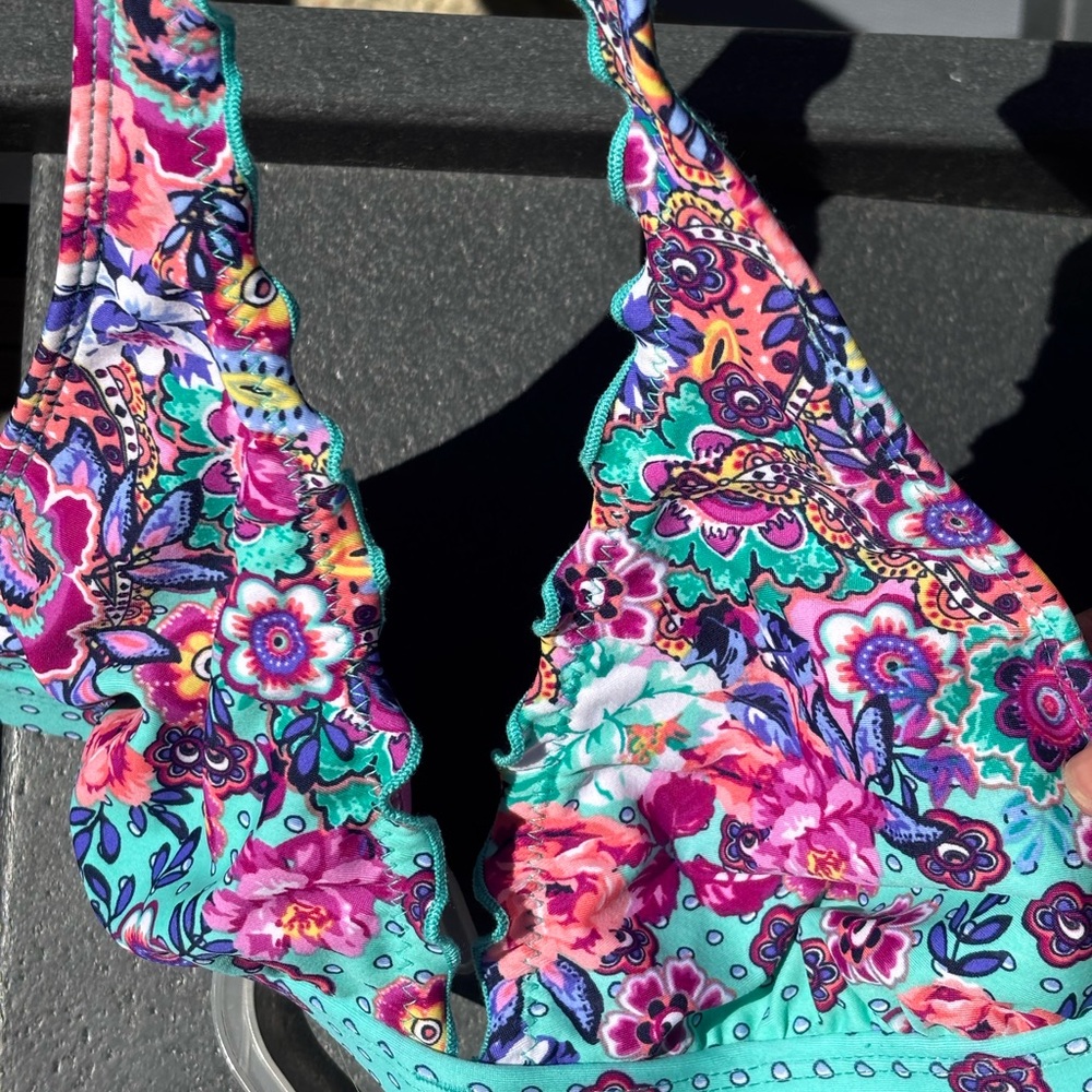 Multicolor Floral Bikini Set size M - Picture 4 of 6